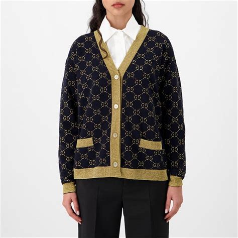 gucci cardigan replica women|gucci cardigan women us.